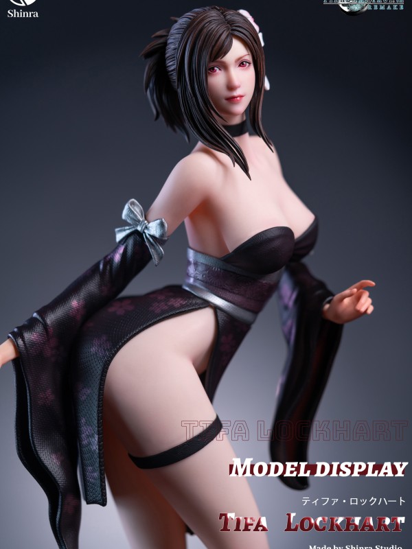 Shinra Studio Final Fantasy 7 Tifa Lockhart 1/4 Hot Sexy Statue